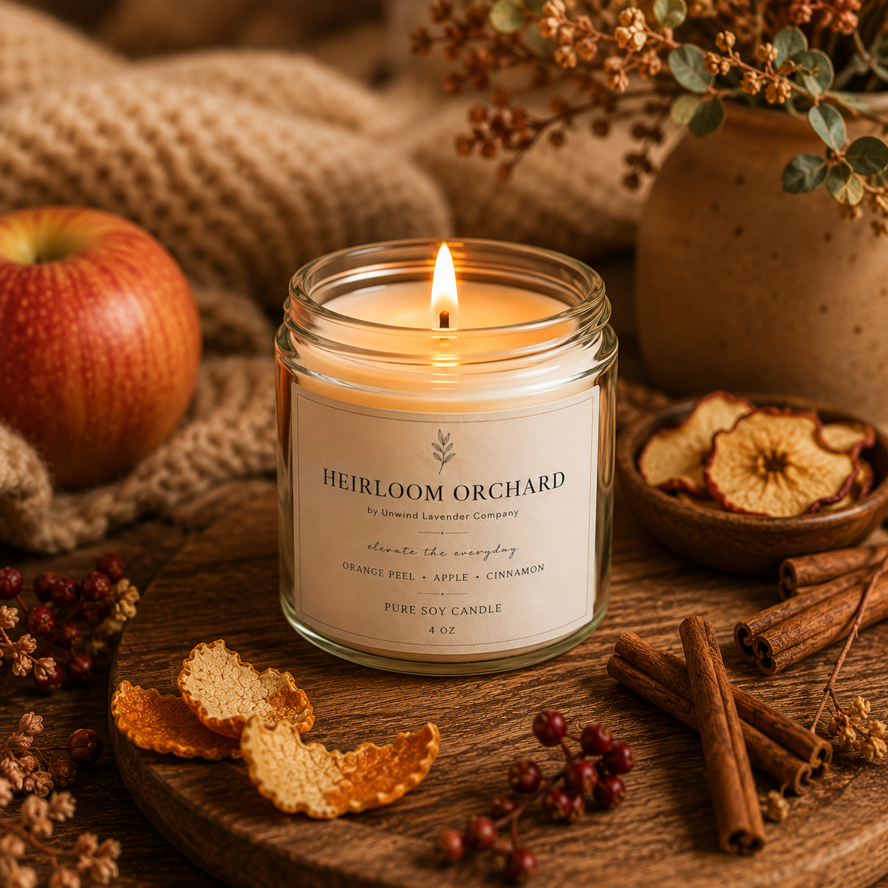 Heirloom Orchard Soy Candle