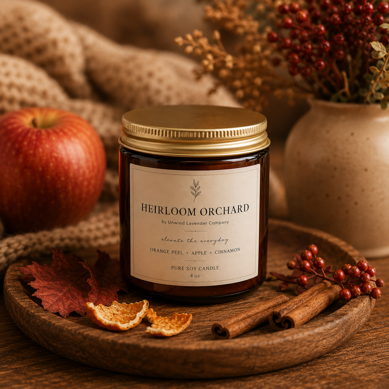 Heirloom Orchard Soy Candle