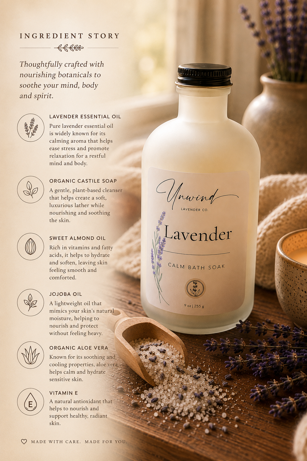 Lavender Calm Bath Soak