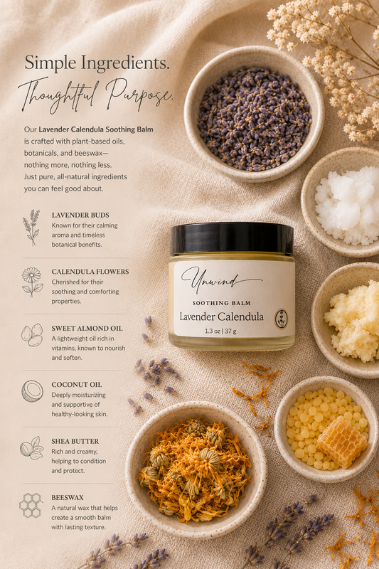 Lavender Calendula Soothing Balm