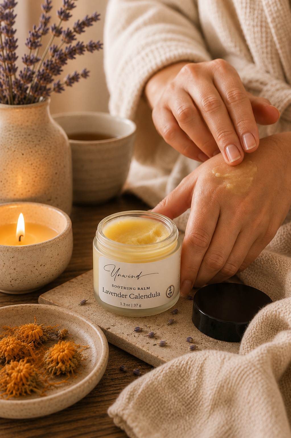 Lavender Calendula Soothing Balm