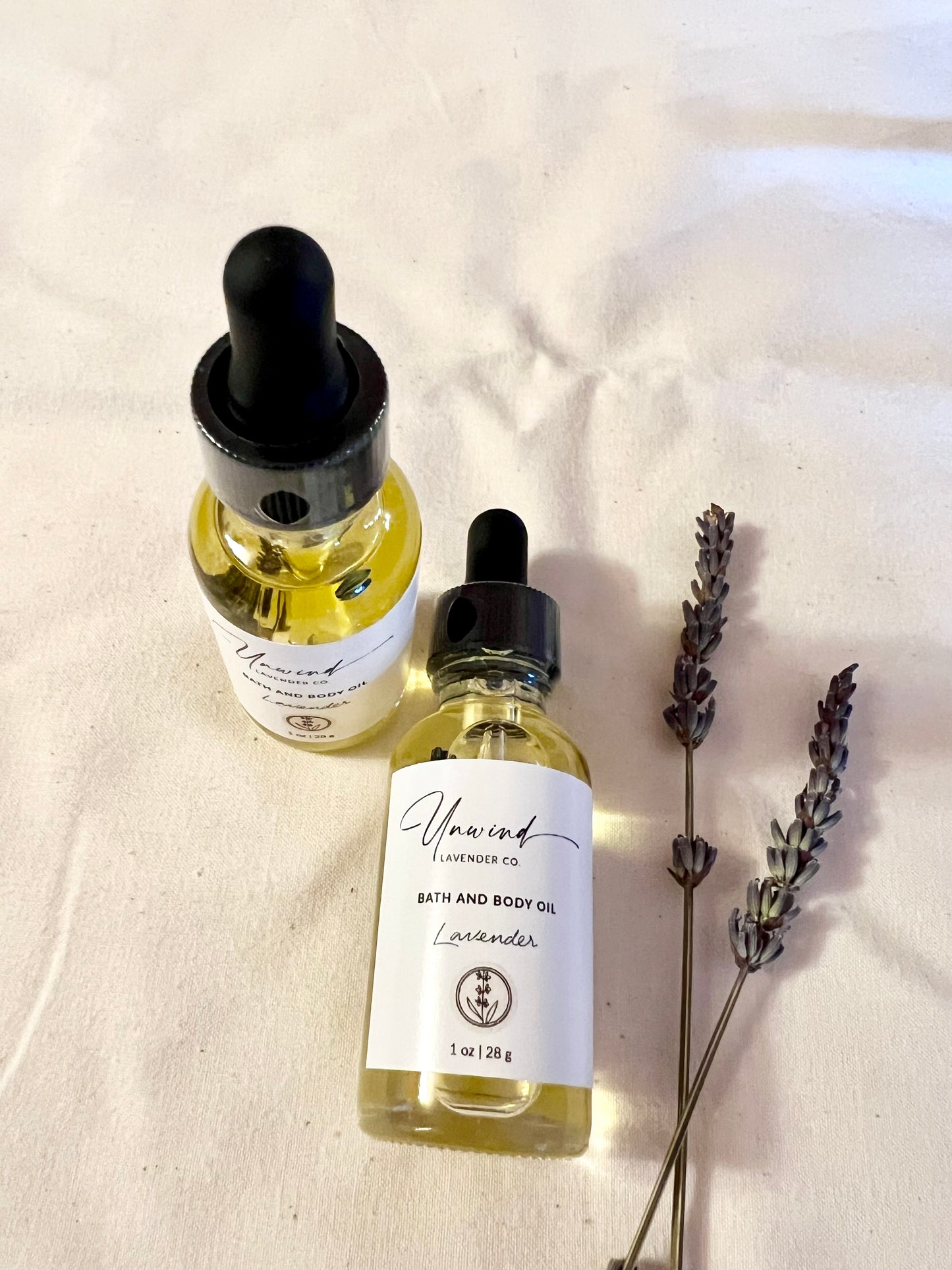Lavender Bath and Body Oil | 1 oz