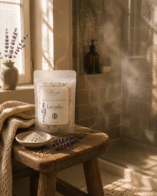 Lavender Shower Steamer Salt