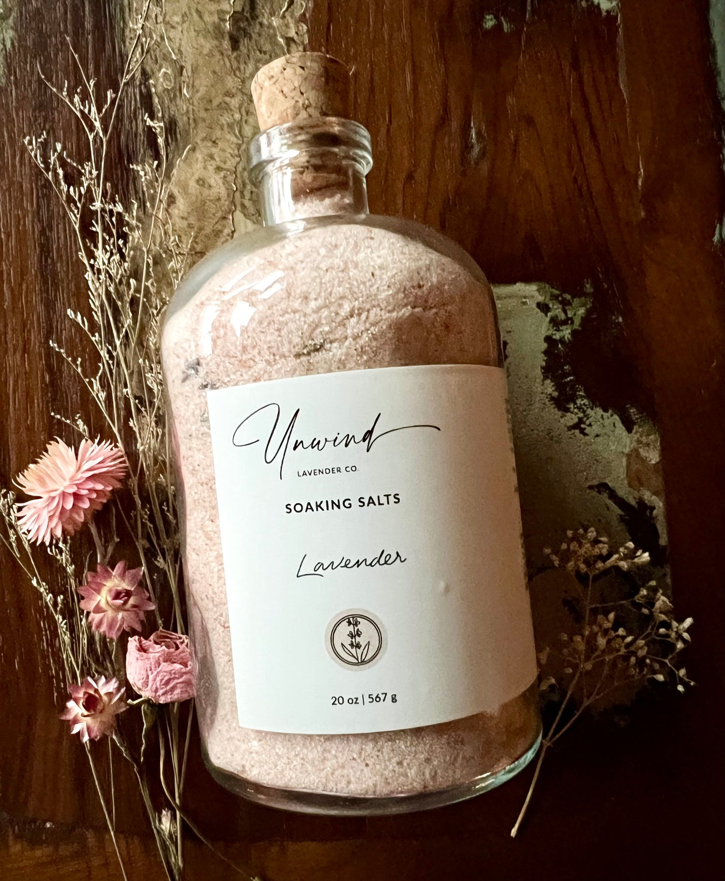 Lavender Soaking Salts