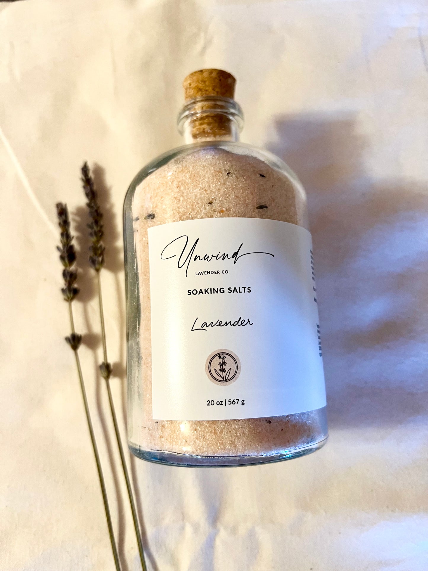 Lavender Soaking Salts