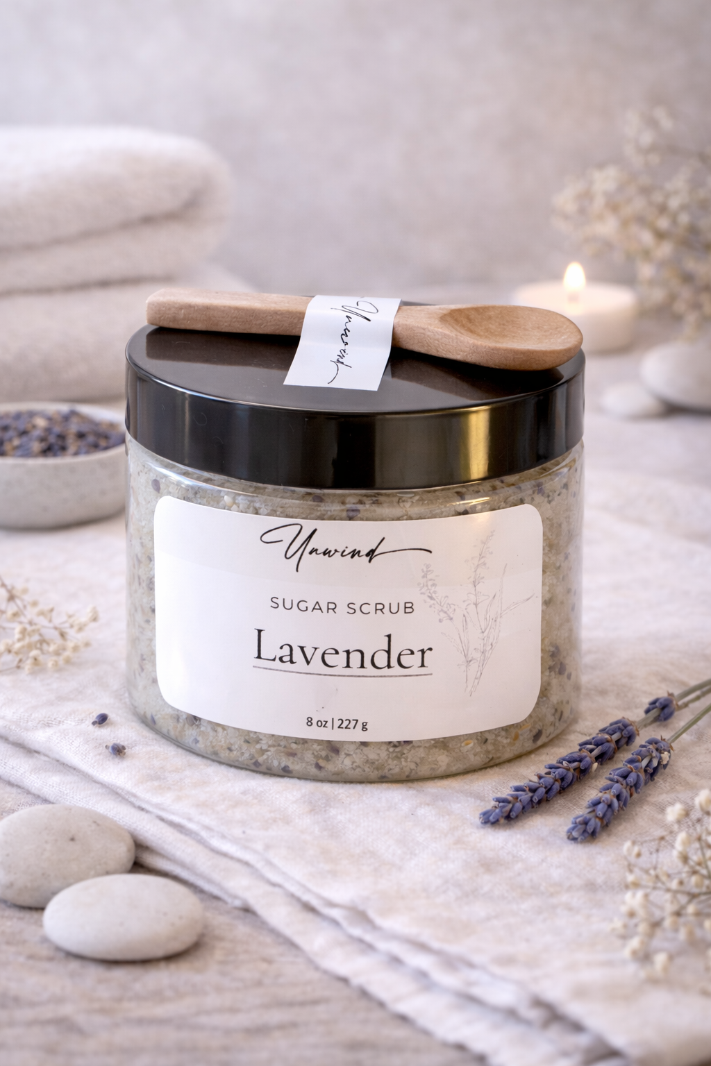 Lavender Sugar Scrub
