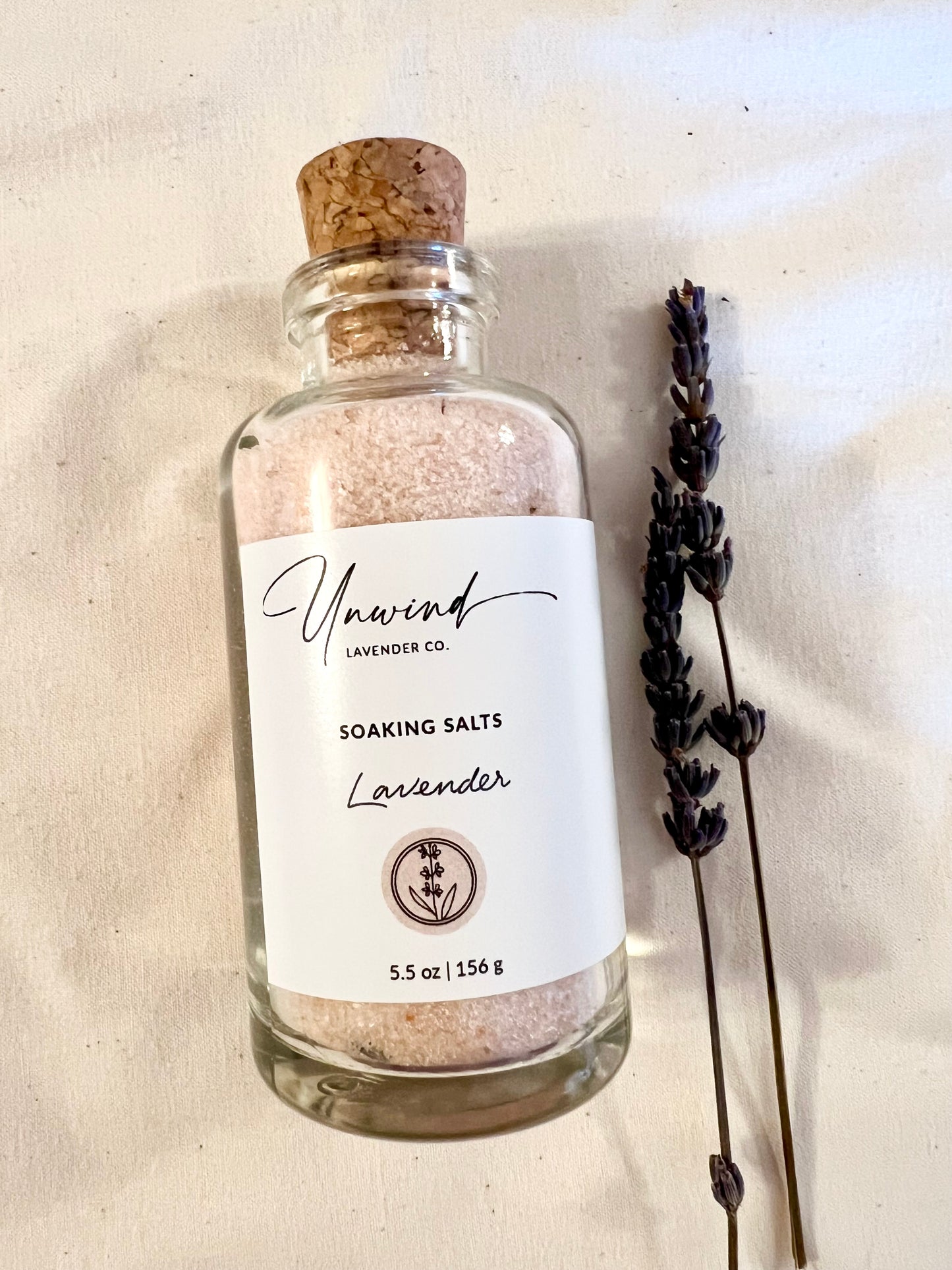 Lavender Soaking Salts