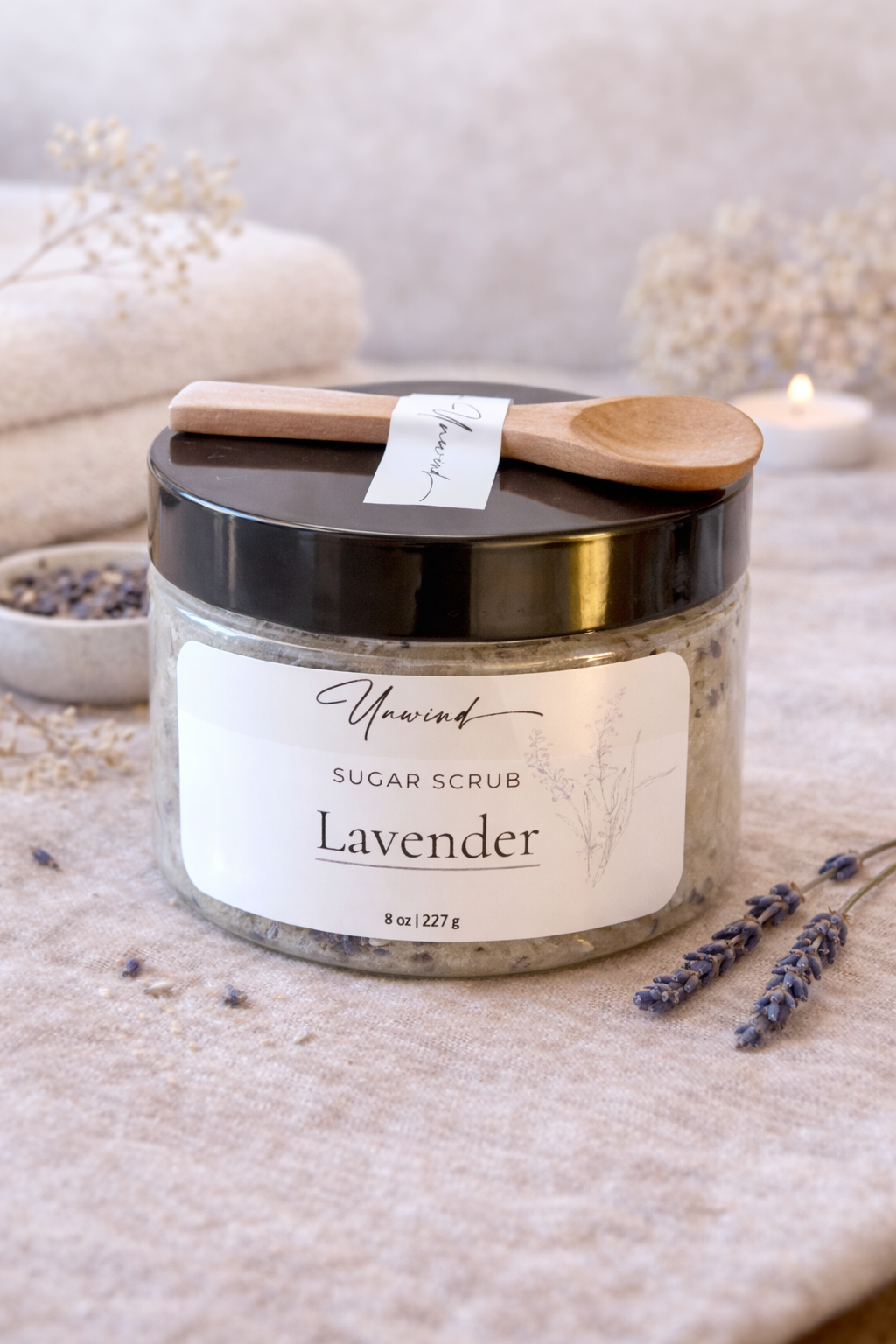 Lavender Sugar Scrub