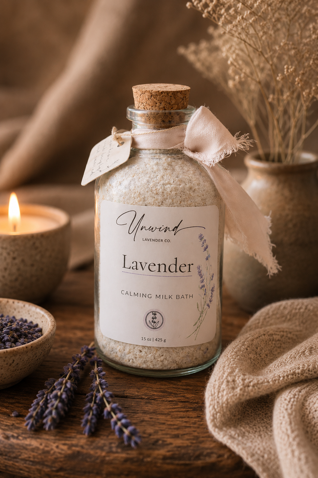 Lavender Milk Bath