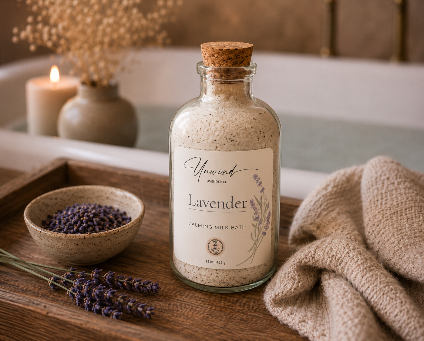 Lavender Milk Bath