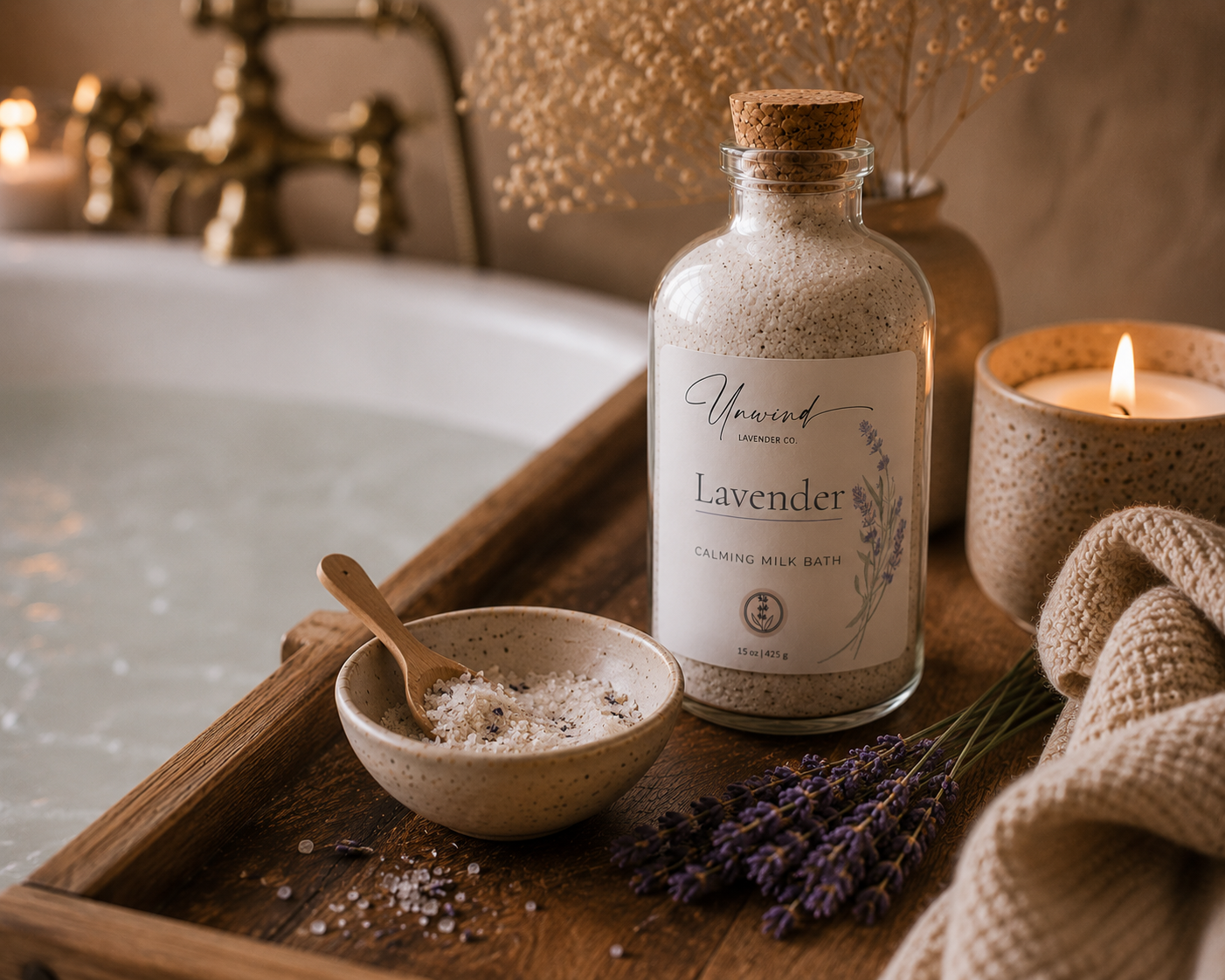 Lavender Milk Bath