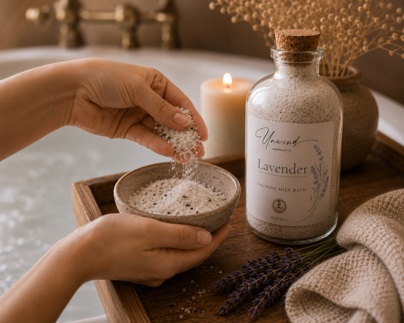 Lavender Milk Bath