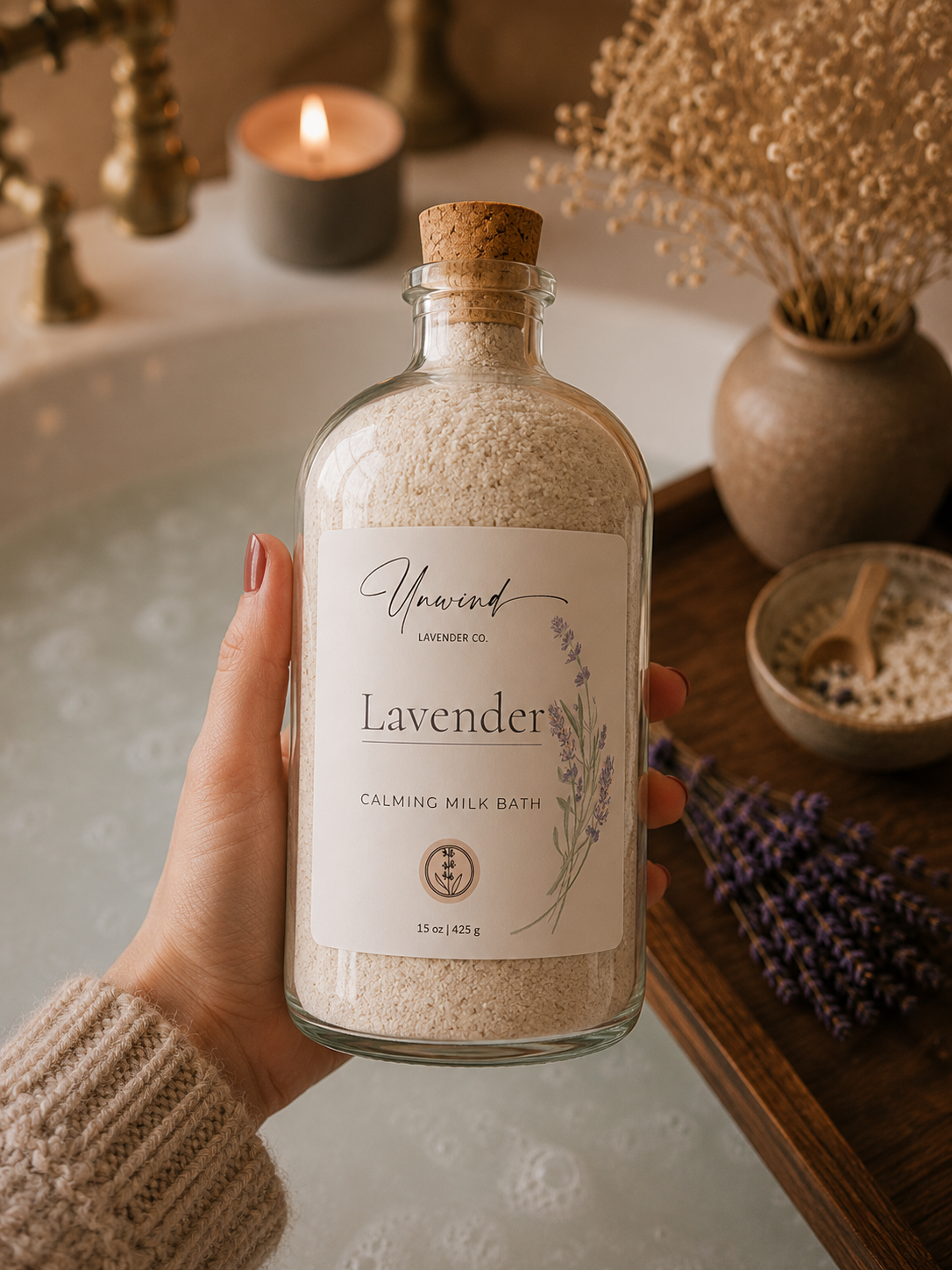 Lavender Milk Bath