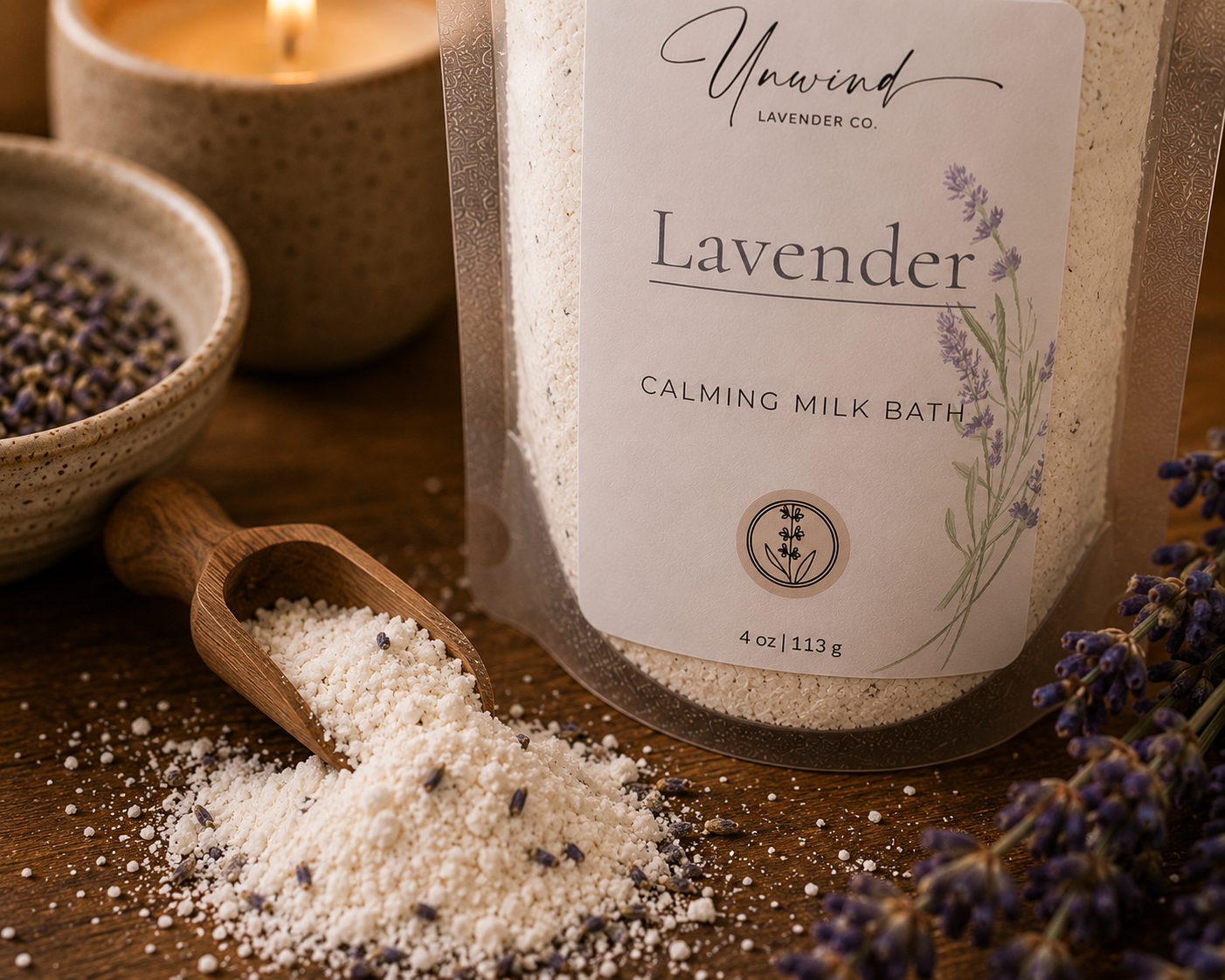 Lavender Milk Bath