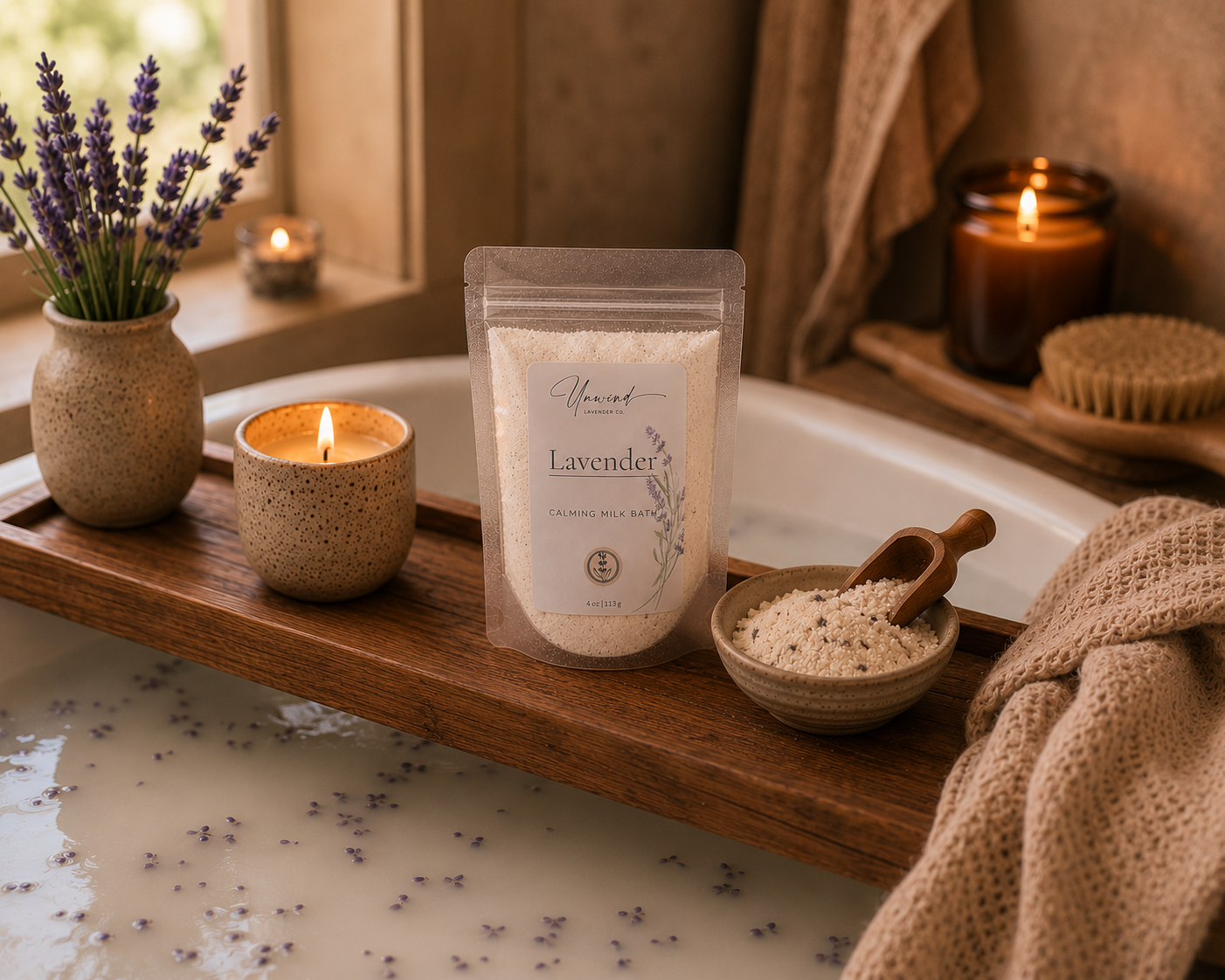 Lavender Milk Bath