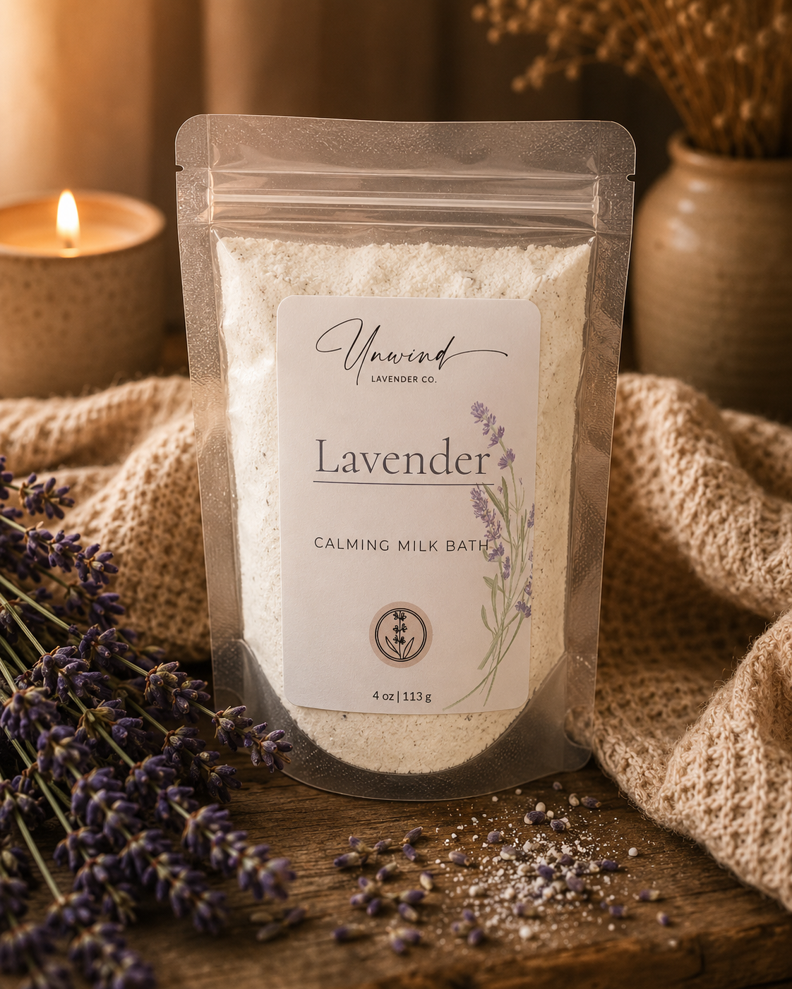Lavender Milk Bath