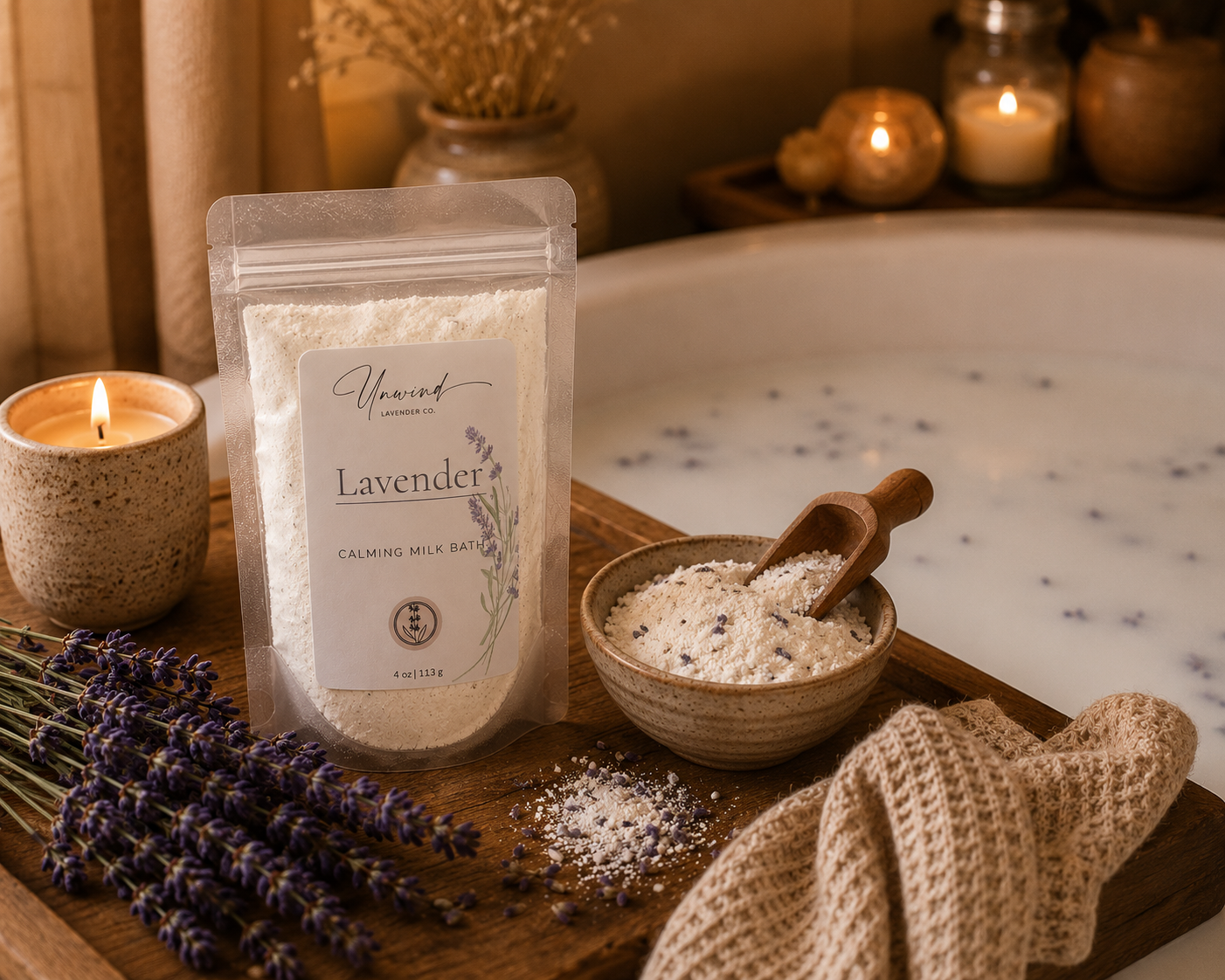 Lavender Milk Bath