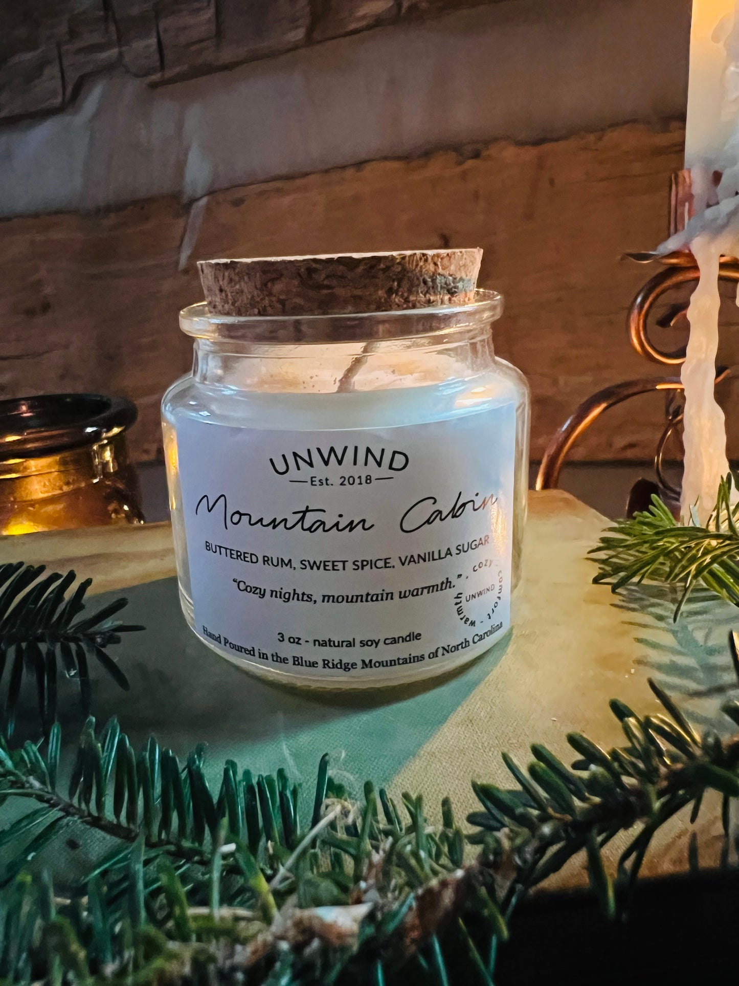 Mountain Cabin Candle
