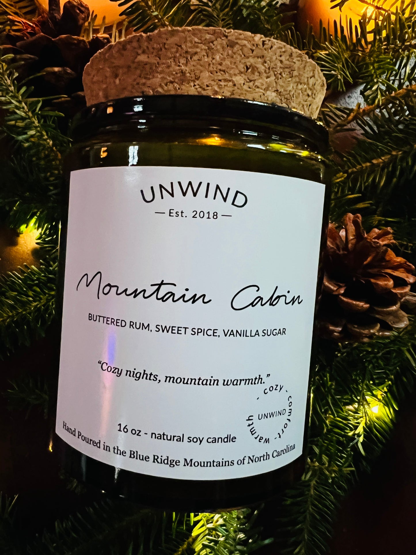 Mountain Cabin Candle