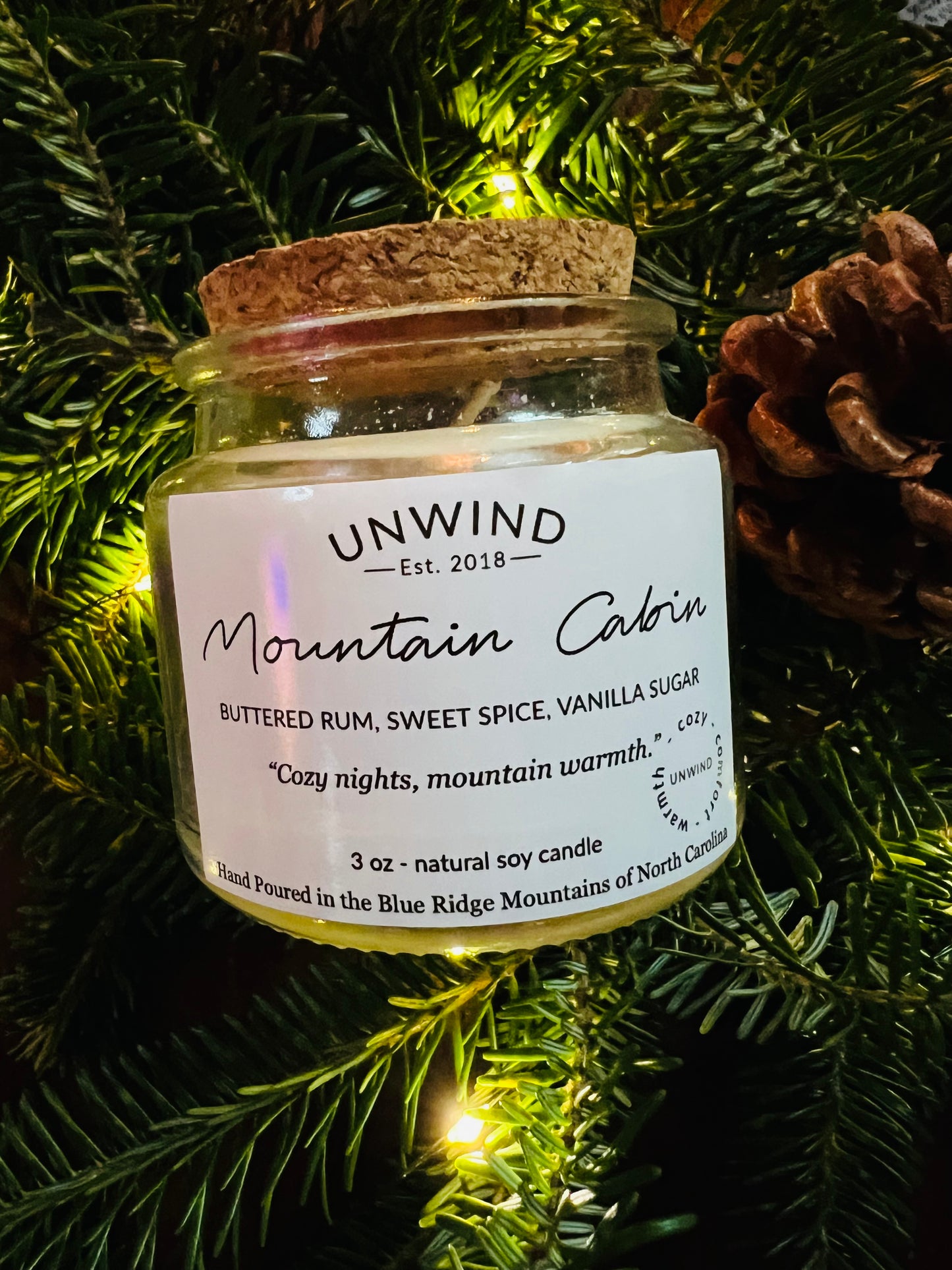 Mountain Cabin Candle