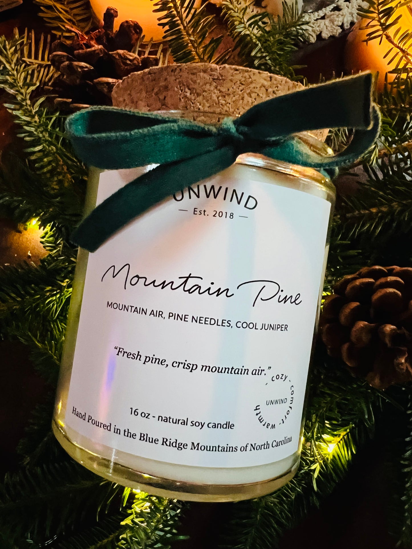 Mountain Pine Candle