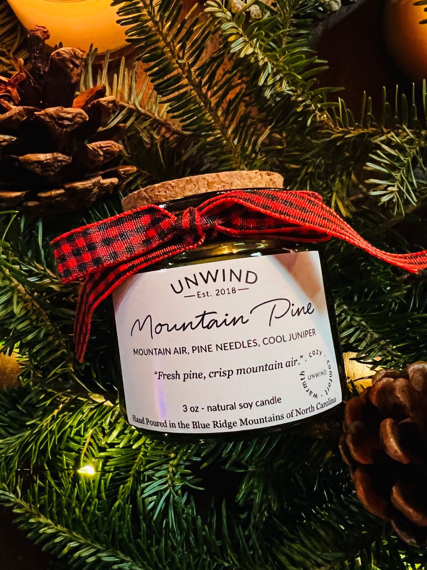 Mountain Pine Candle