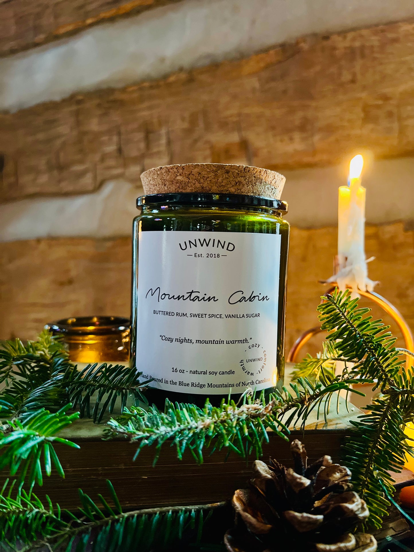 Mountain Cabin Candle