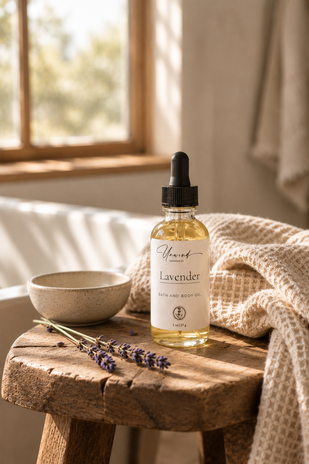 Lavender Bath and Body Oil