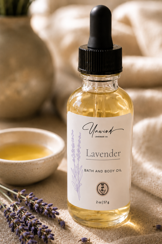 Lavender Bath and Body Oil
