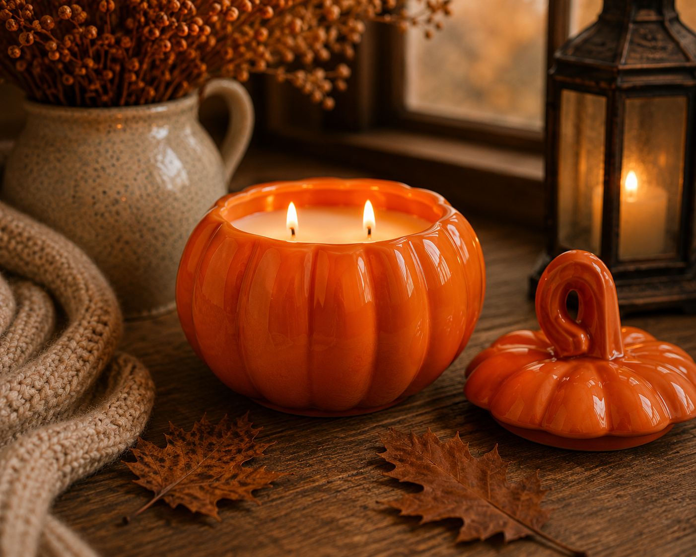 Harvest Pumpkin Candle | Limited Fall Collection