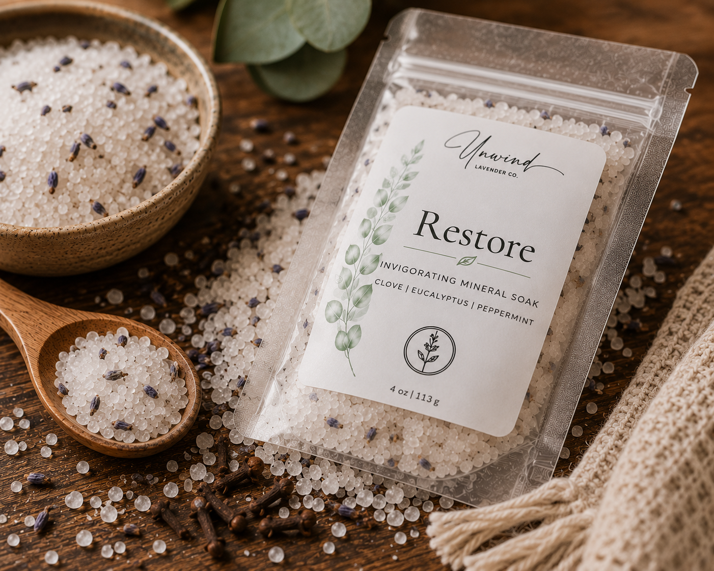 Restore Invigorating Soaking Salts