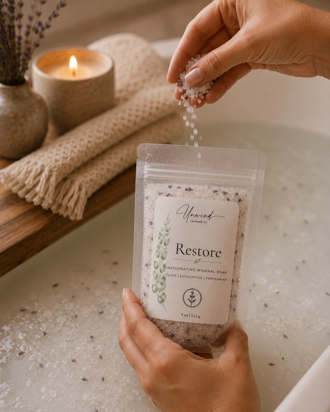 Restore Invigorating Soaking Salts