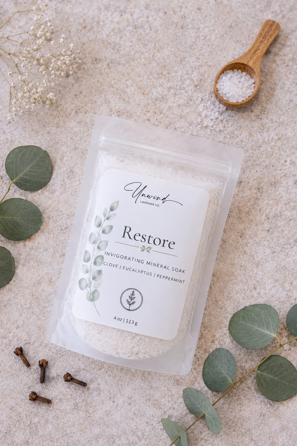 Restore Invigorating Soaking Salts