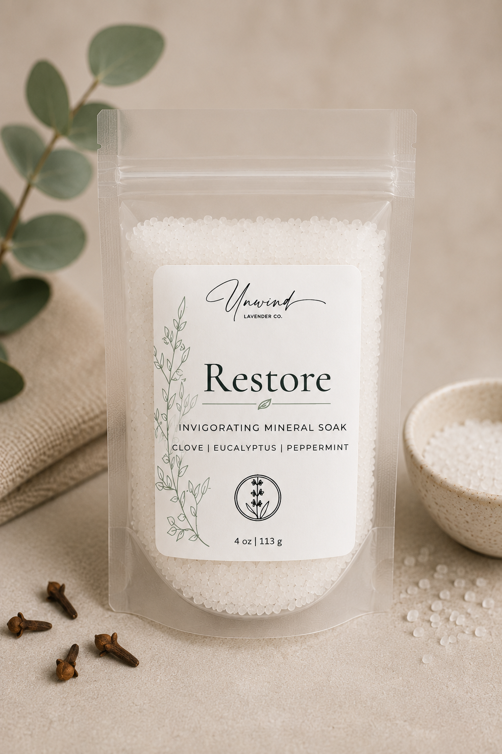 Restore Invigorating Soaking Salts