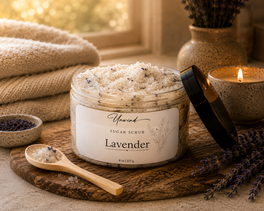 Lavender Sugar Scrub