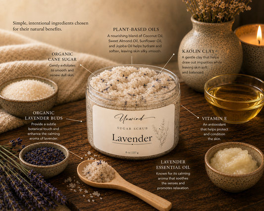 Lavender Sugar Scrub