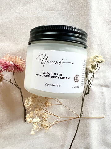 Lavender Shea Butter Hand and Body Cream