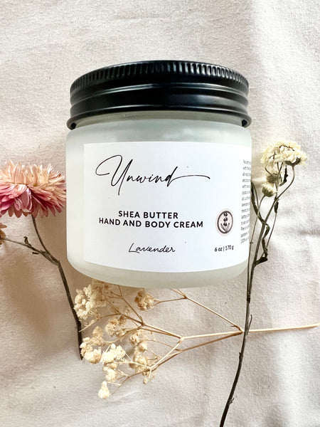 Lavender Shea Butter Hand and Body Cream