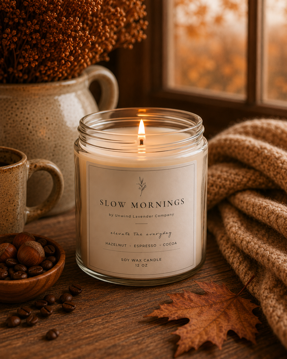 Slow Mornings Soy Candle