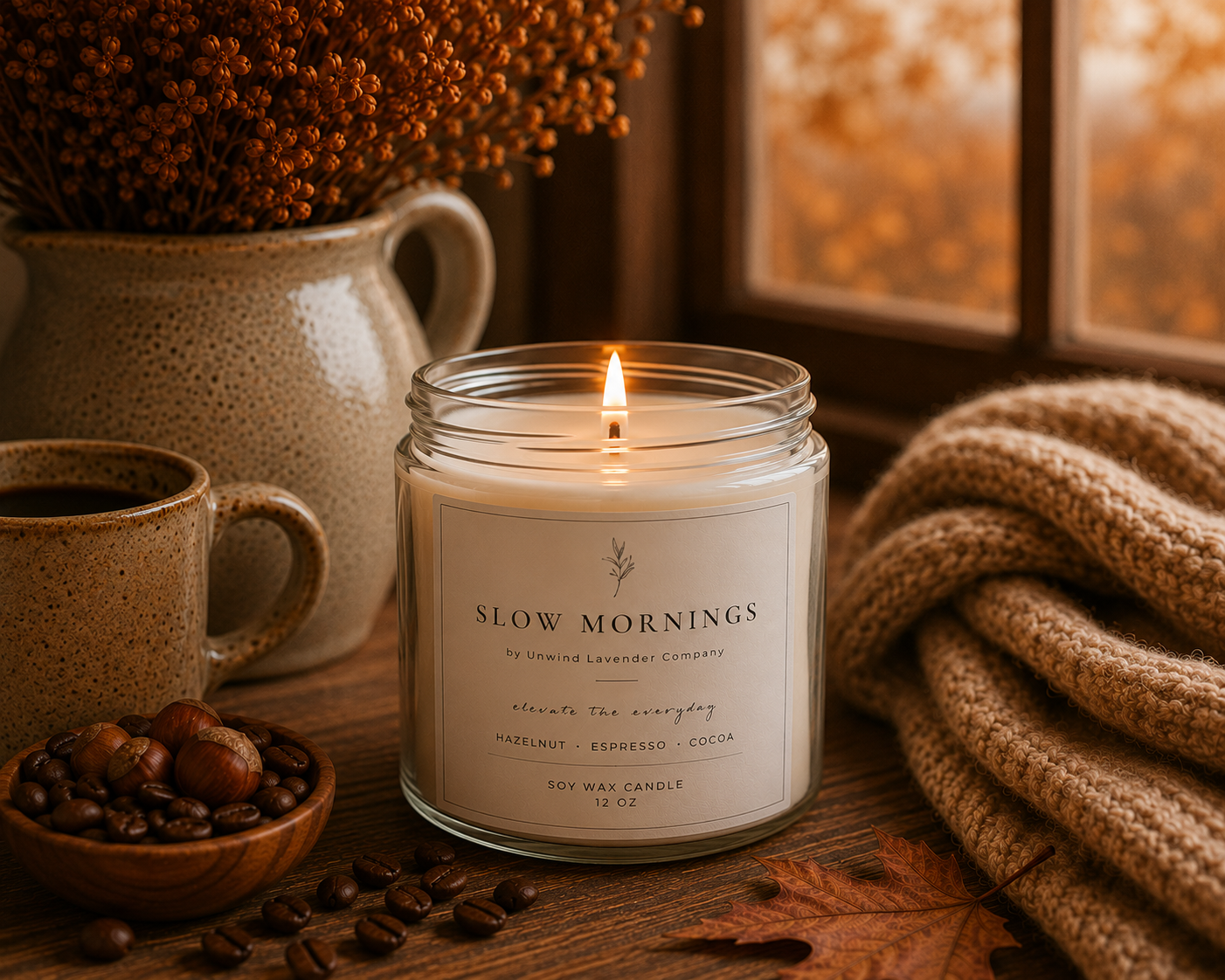 Slow Mornings Soy Candle
