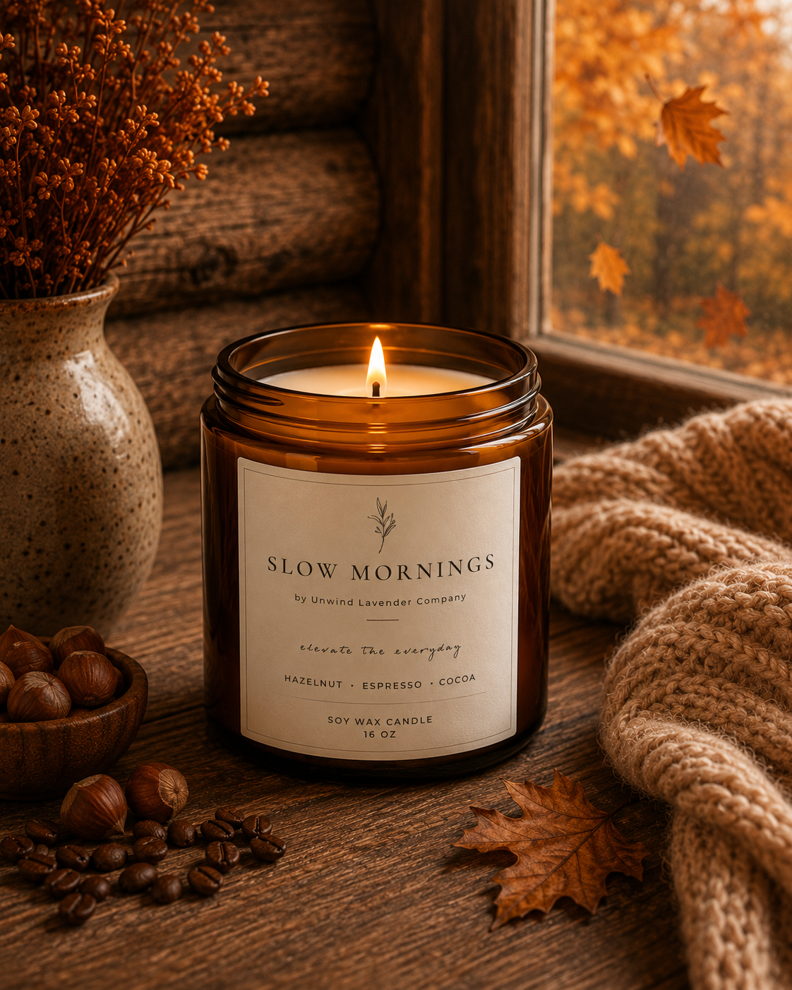 Slow Mornings Soy Candle