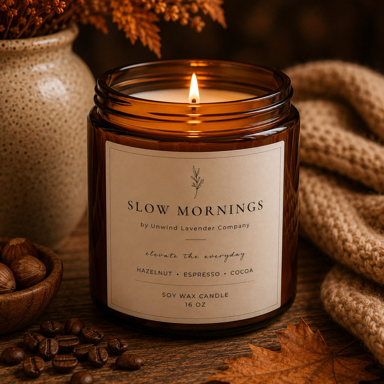 Slow Mornings Soy Candle