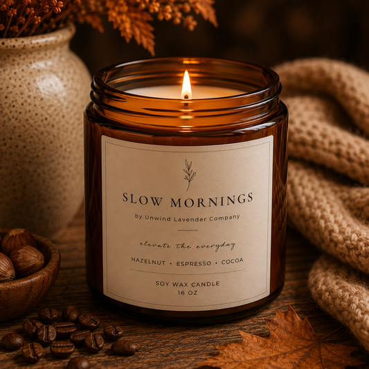 Slow Mornings Soy Candle