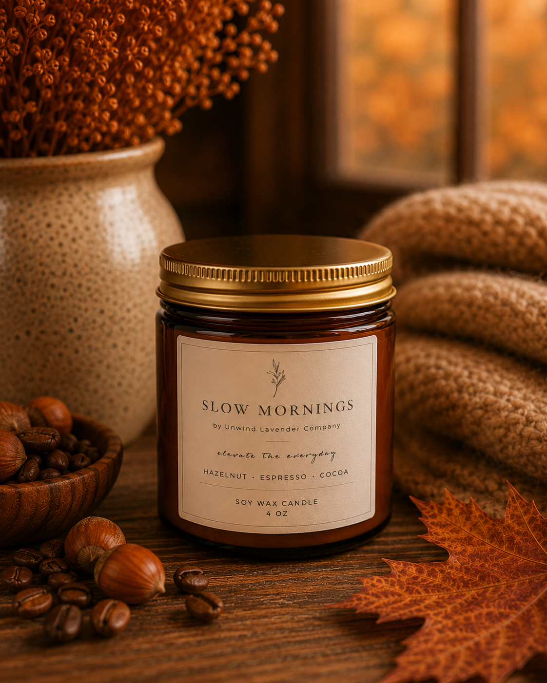 Slow Mornings Soy Candle