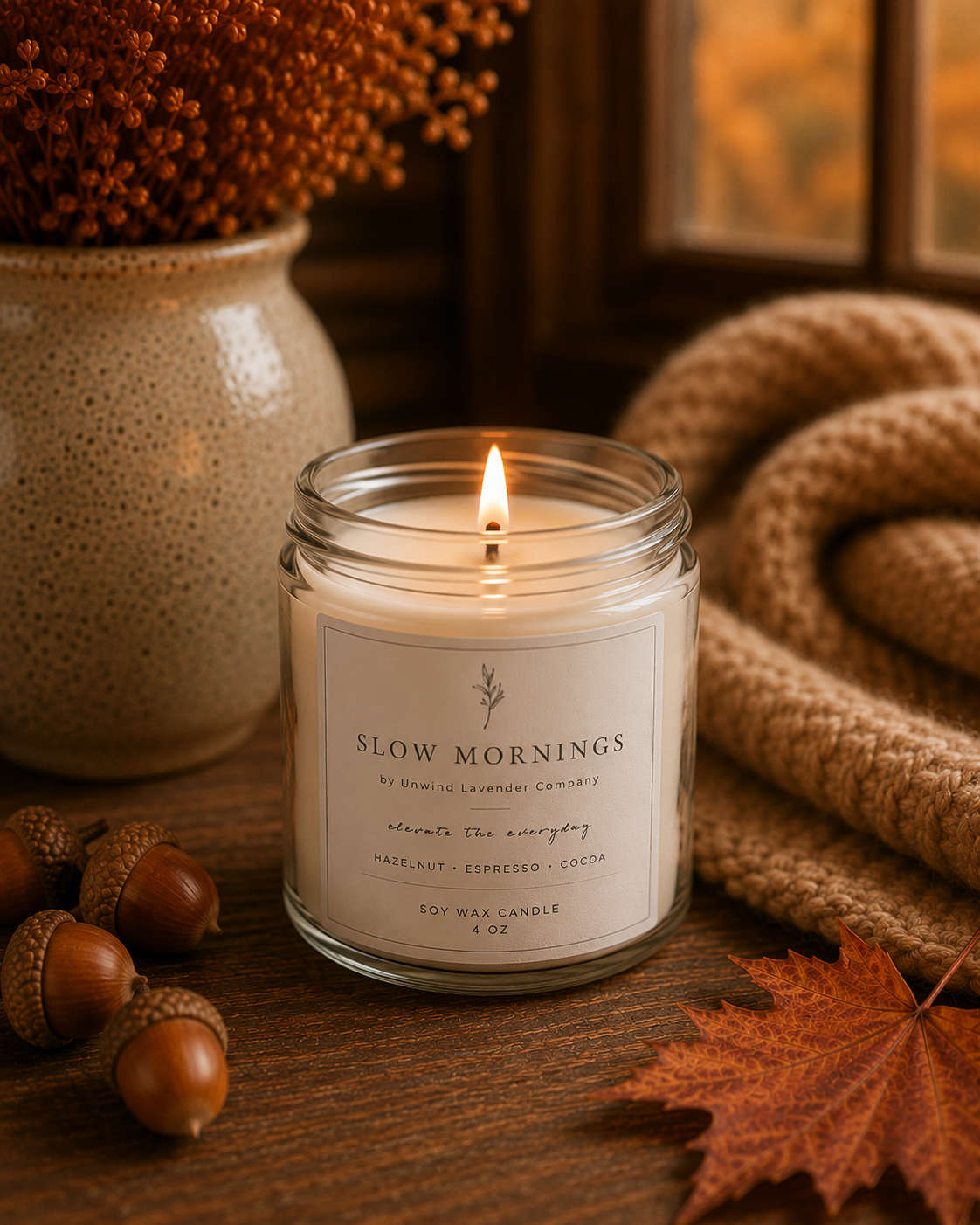 Slow Mornings Soy Candle