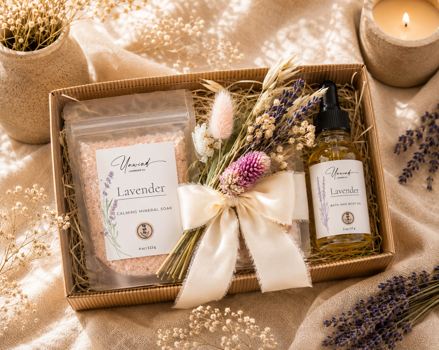 Lavender Spa Gift Sets