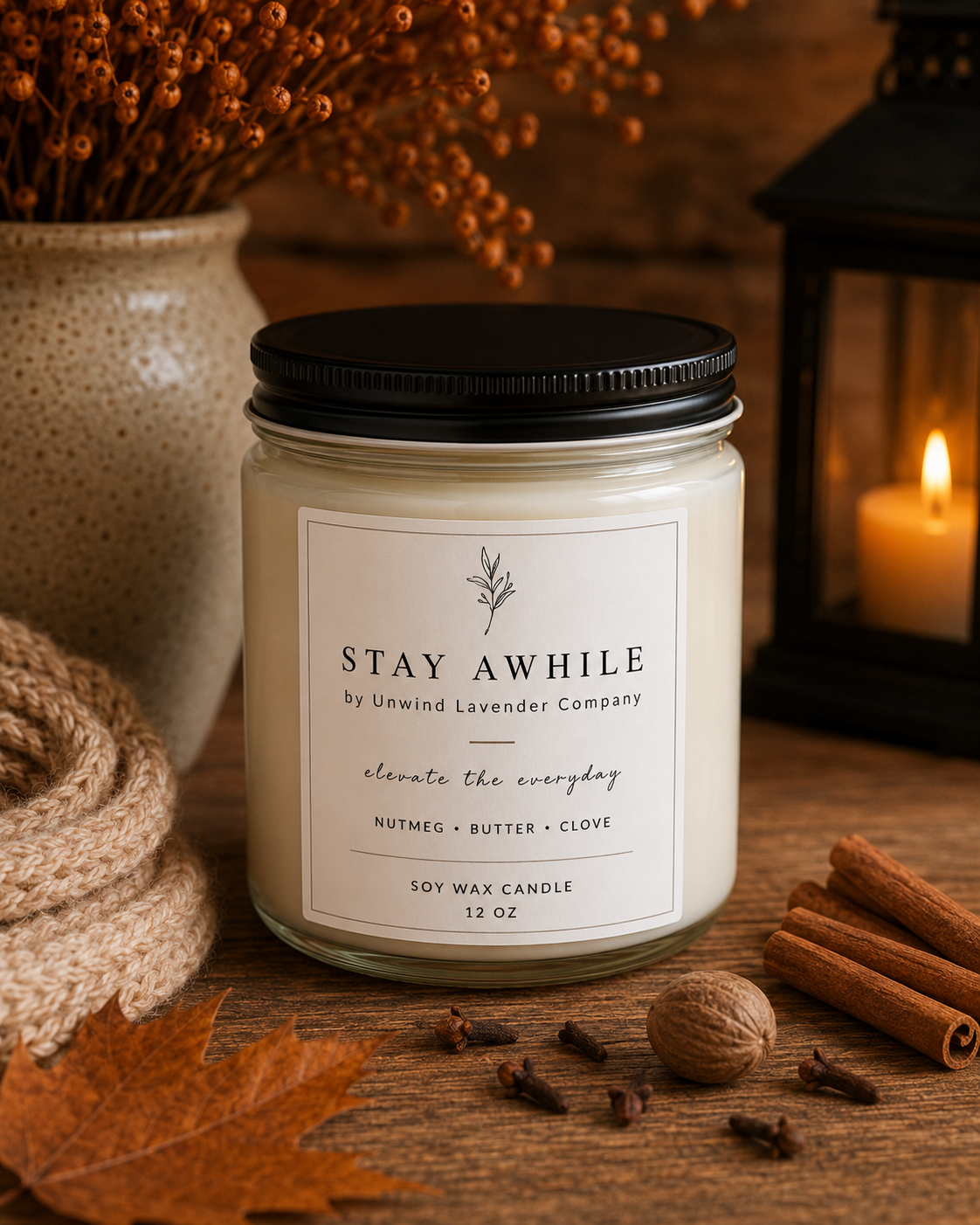 Stay Awhile Soy Candle