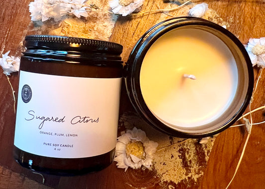 Sugared Citrus Soy Candle