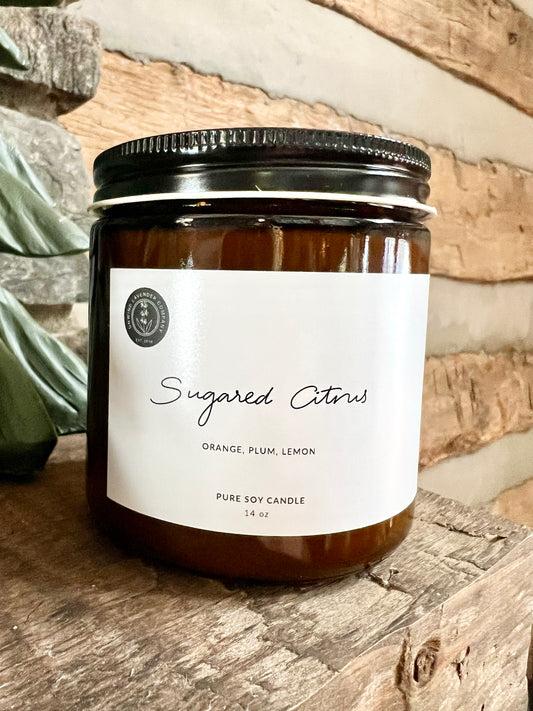 Sugared Citrus Soy Candle