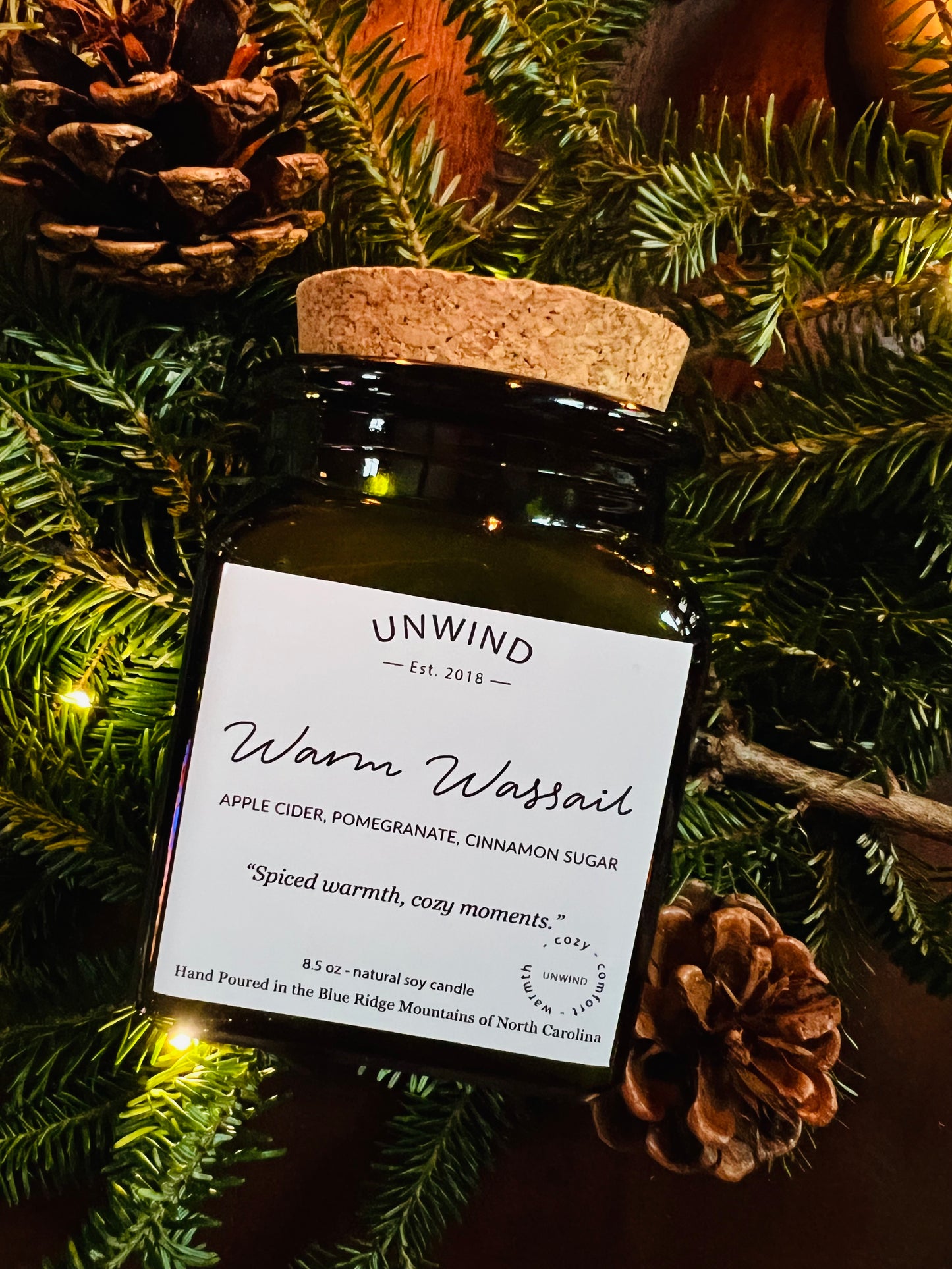 Warm Wassail Candle